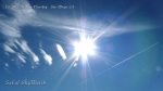 1/5/2012 San Diego 11:17am - Chem jet spraying next to HAARP wave clouds.