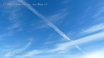1/5/2012 San Diego 1:45pm - Expanding chemtrail line segments [time-lapse sequence].