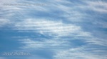 1/5/2012 San Diego 2:36pm - HAARP wave lines form in the chem haze clouds.