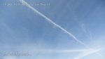 11:03am Chemtrail expansion and particle fallout.