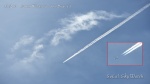 11:36am Zoomed in view of aerosol spray tanker jet.
