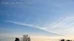 4:43pm Massive chemtrail with HAARP wave patterns streaming out into a blanket.
